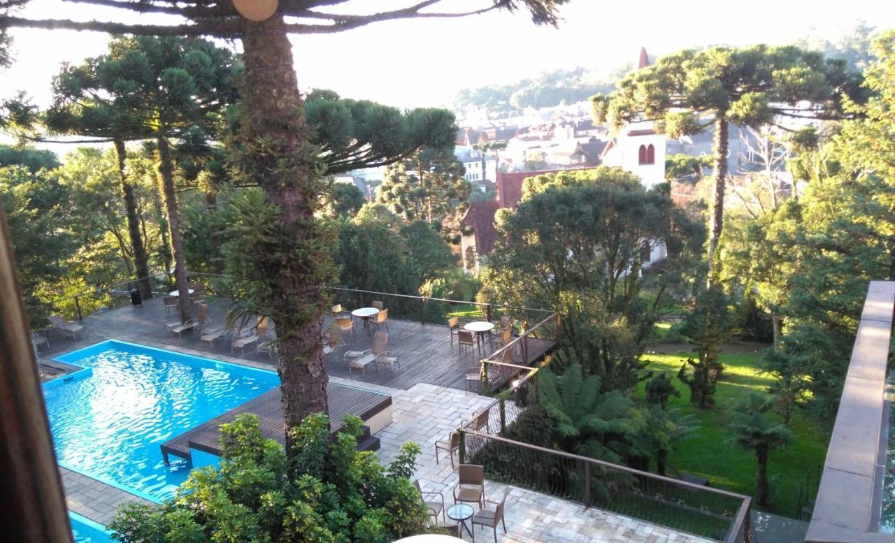 Flat no Hotel Wish Serrano Resort Gramado Exterior foto